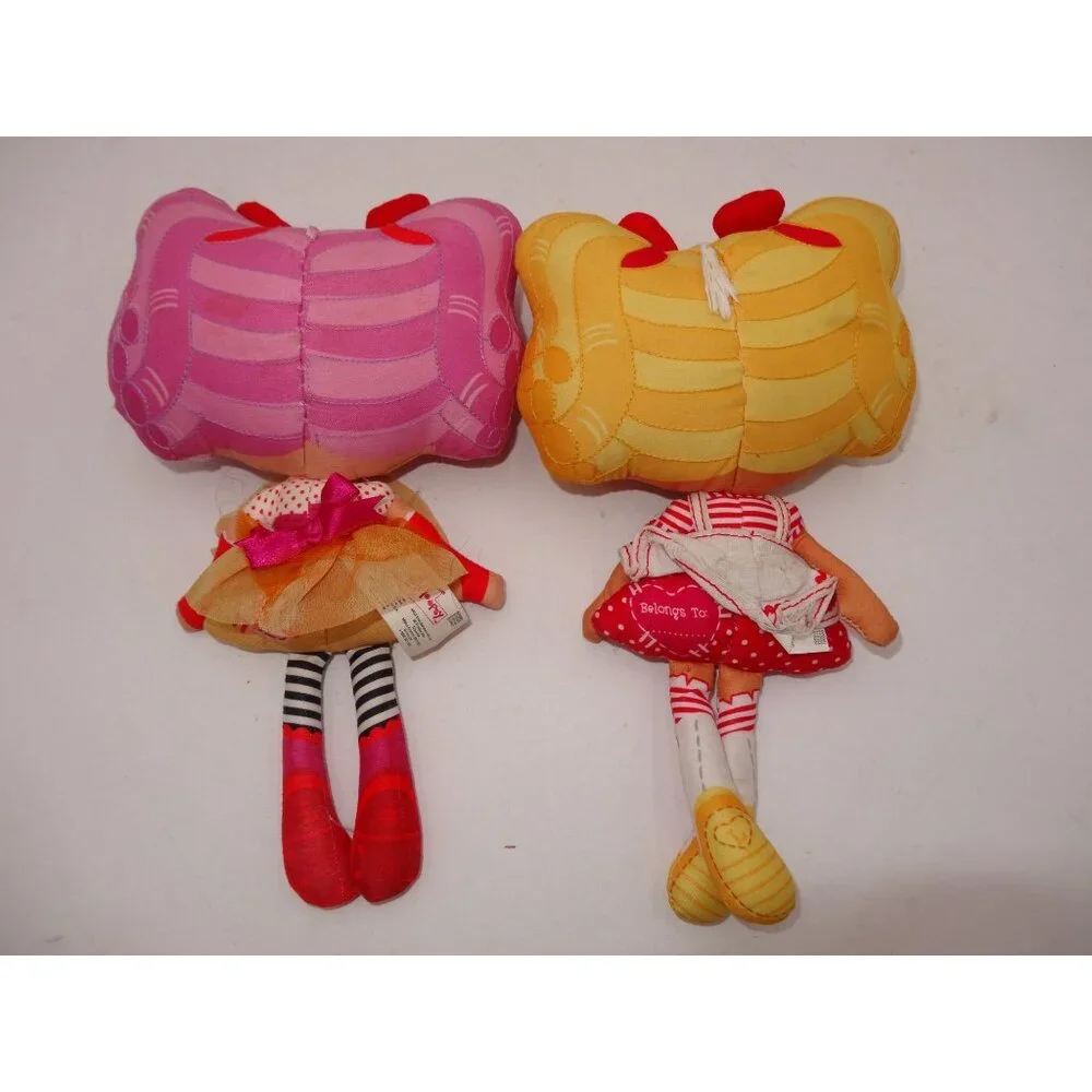 Lalaloopsy Doll Spot Splatter Splash‎ and Peanut Big Top Soft Plush Cloth